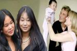 Nhân duyên vợ chồng danh ca Pháp và 2 bé con nuôi gốc Việt