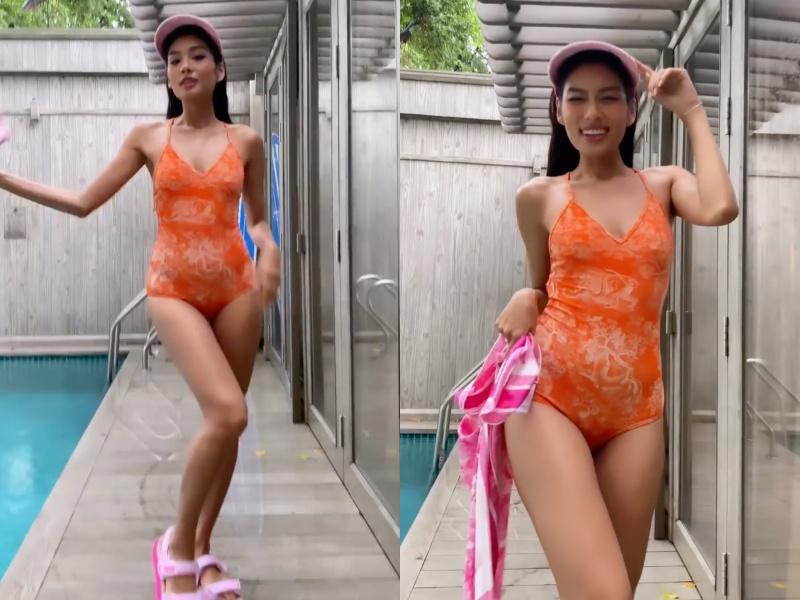 Thảo Nhi Lê thua đau Đàm Thu Trang vì bụng mỡ, lộ hàng-7