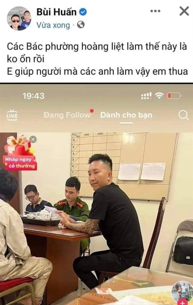 Huấn Hoa Hồng lại phải lên đồn công an-1