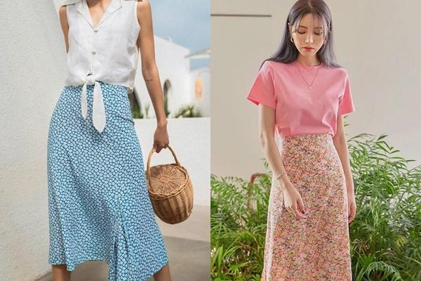 Mix đồ với chân váy hoa như 7 sao Việt, bao đẹp mà không sến!-1