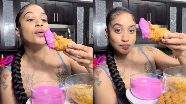 Sự thật trào lưu nước sốt hồng đang xôn xao Tiktok-1