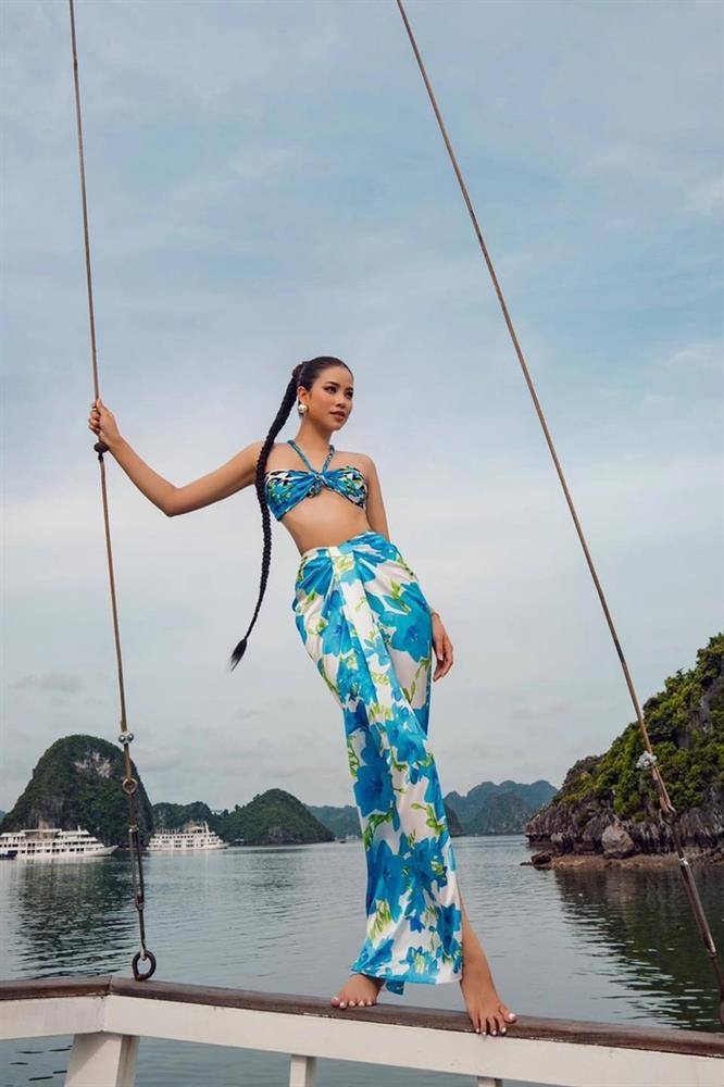 Vừa về Mỹ, Phạm Hương đã xả kho ảnh quậy đục nước tại Việt Nam-5