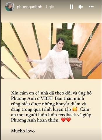 Á hậu Phương Anh gặp sự cố khi catwalk ở Miss World Vietnam-6