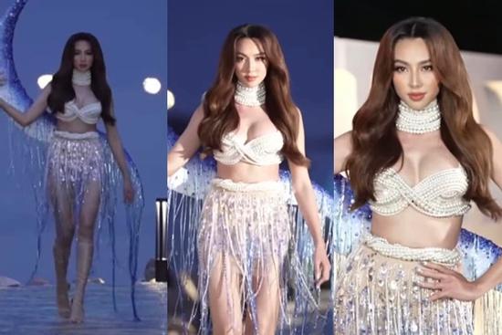 Thùy Tiên diễn vedette nhạt nhòa, lý do liệu có thể thông cảm?