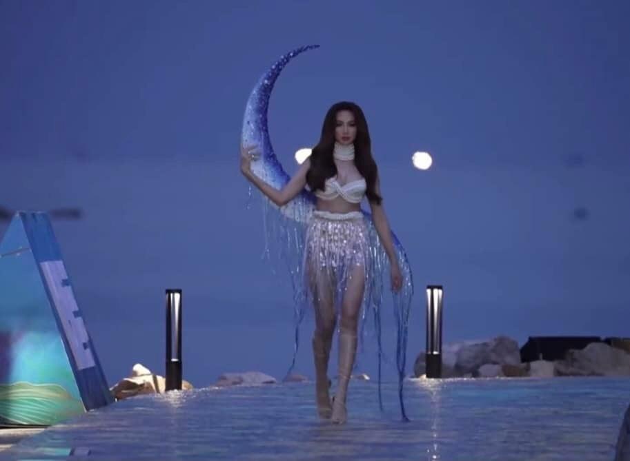 Thùy Tiên diễn vedette nhạt nhòa, lý do liệu có thể thông cảm?-2