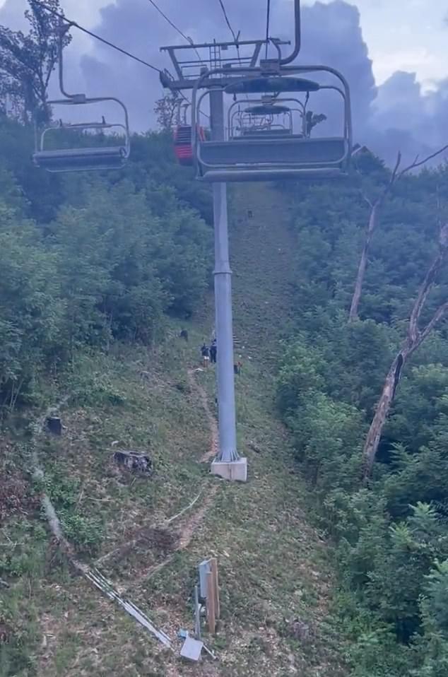 Cô gái nhảy khỏi cáp treo ở độ cao 12m xuống đất tử vong tại chỗ-2