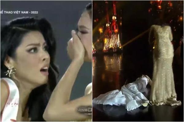 Thí sinh hoa hậu bị điện giật bắn người ngay trên sân khấu-2