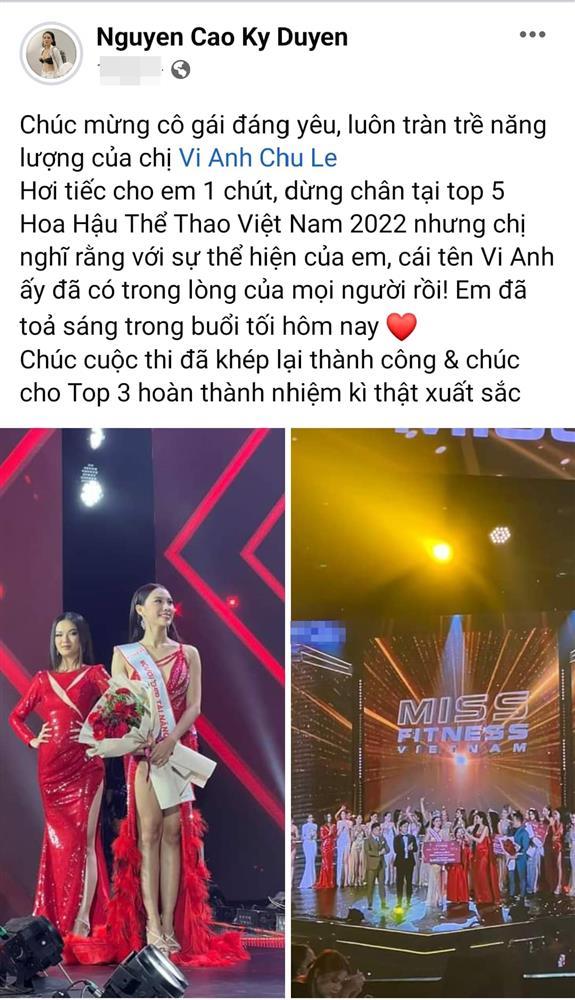 Thực hư Kỳ Duyên bỏ về vì bất mãn kết quả Miss Fitness Vietnam-7