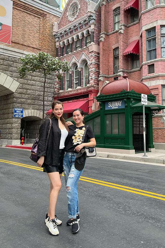 Con Bình Minh và con Trương Ngọc Ánh: chân đều dài, style khác biệt-1