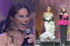 Catriona Gray style thảm họa, visual 'gánh còng lưng'