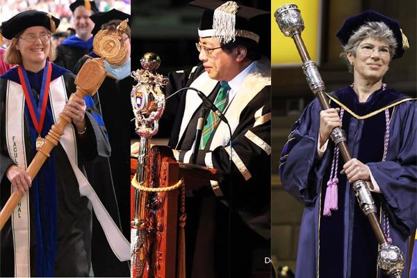 ĐH Kinh tế cần giải thích ý nghĩa quyền trượng hiệu trưởng cầm-4