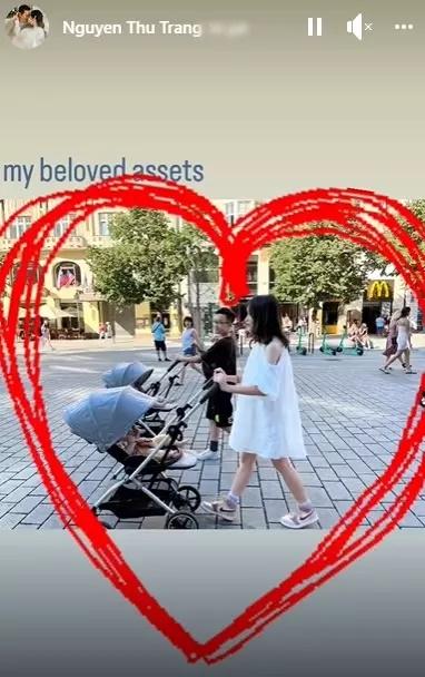 Bên con riêng Shark Hưng, nhan sắc Á hậu Thu Trang chiếm sóng-6