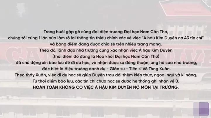 Vụ tố Á hậu Kim Duyên bị buộc thôi học: Sự thật là gì?-7