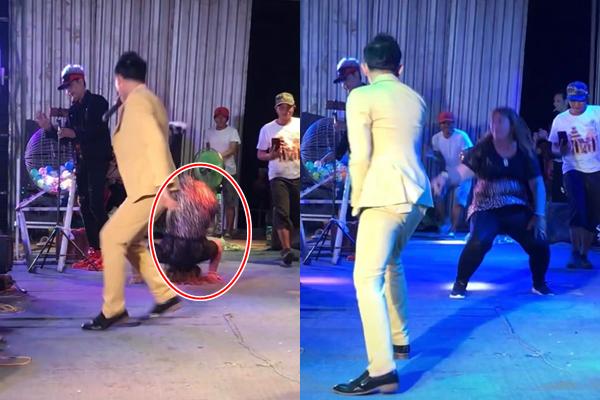 Hồ Gia Hùng (HKT) sợ hết hồn khi khán giả nữ lao vào mình lộn mèo-2