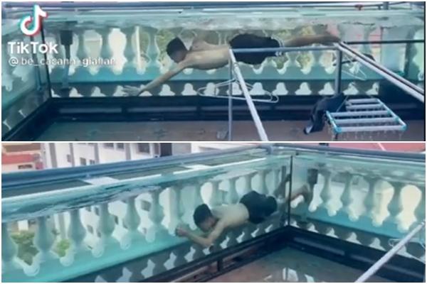 Độc đáo tường rào bể cá, ai đi ngang qua cũng phải trầm trồ-5