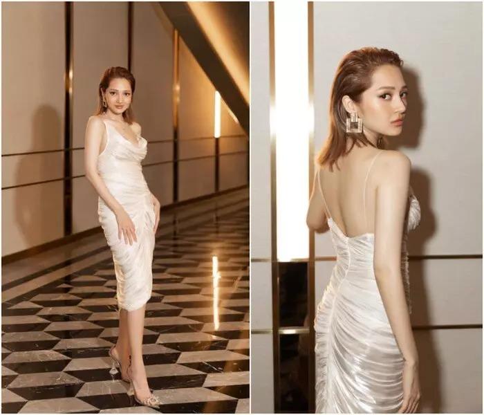 Bảo Anh bị đôi chân 1m22 của Lương Thùy Linh chặt đẹp khi đụng hàng-10