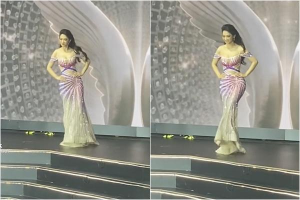 Lê Bống catwalk như gà mắc tóc, lý do trượt Top 5 là đây?-3