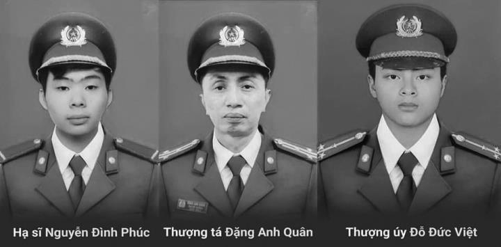 Cấp bằng Tổ quốc ghi công cho 3 liệt sĩ công an hy sinh khi chữa cháy-1