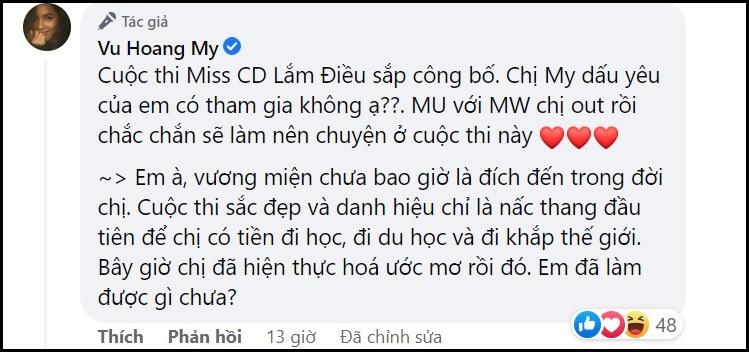 Á hậu Hoàng My bị mỉa mai top 88 Miss Universe-9