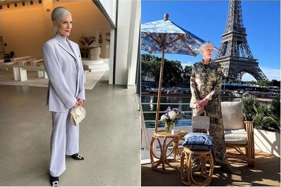 Maye Musk và phong cách thời trang đỉnh cao ở tuổi U80