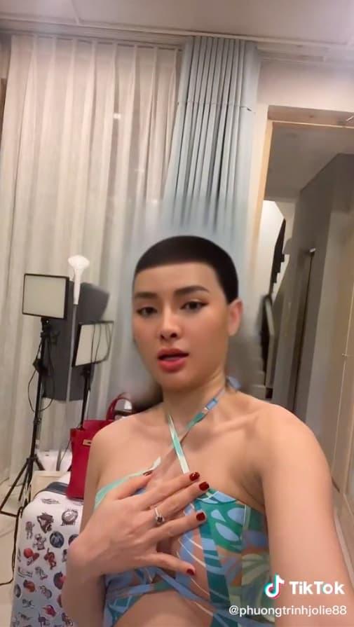 Phương Trinh Jolie xuống tóc, xăm trổ sau 2 tháng lấy chồng-2