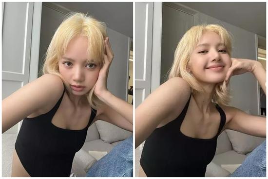 Lisa BLACKPINK tung ảnh tóc tẩy xơ xác vẫn hút 10 triệu tim