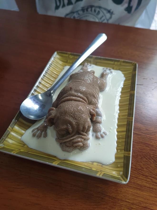 Món thạch cún con giống thật đến nỗi thực khách không dám ăn-2