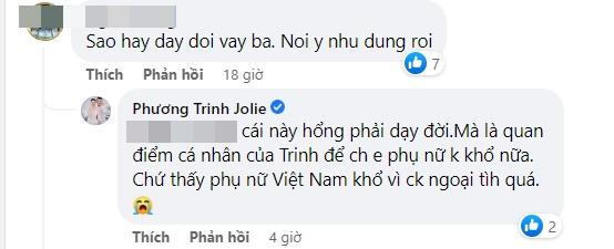 Phương Trinh Jolie bị mắng dạy đời khi triết lý ngoại tình-2