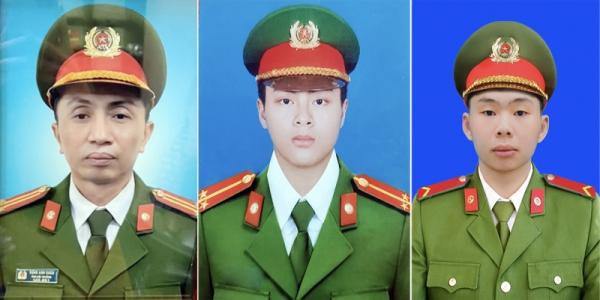 Công an Hà Nội tổ chức trọng thể lễ tang 3 liệt sĩ Cảnh sát PCCC-1