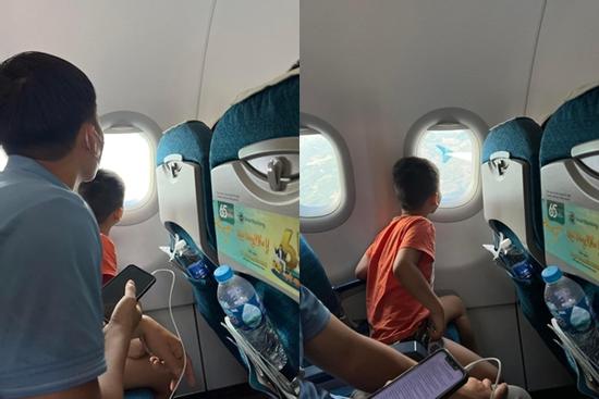 Màn 'giao dịch' của cậu bé lần đầu đi máy bay không được ngồi gần cửa sổ