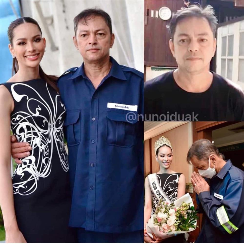 Cha đẻ tân hoa hậu Thái là công nhân dọn rác, đẹp như tài tử-5