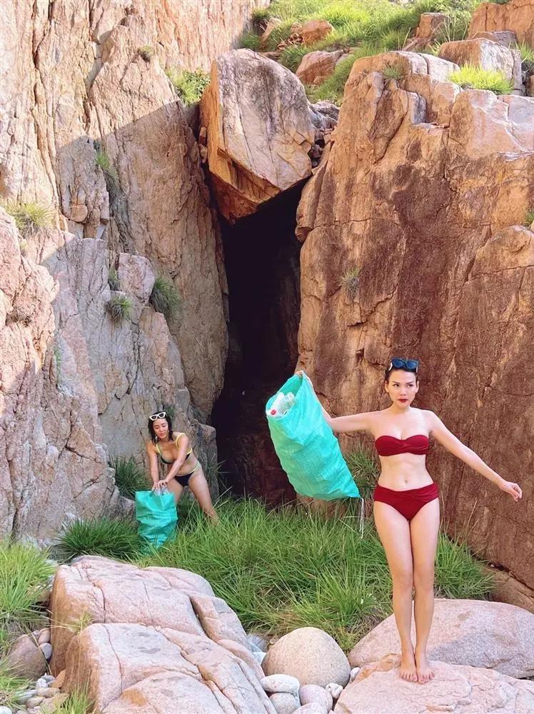 Á hậu Thảo Nhi Lê bàn vụ mặc bikini nhặt rác: Không có gì sai-3