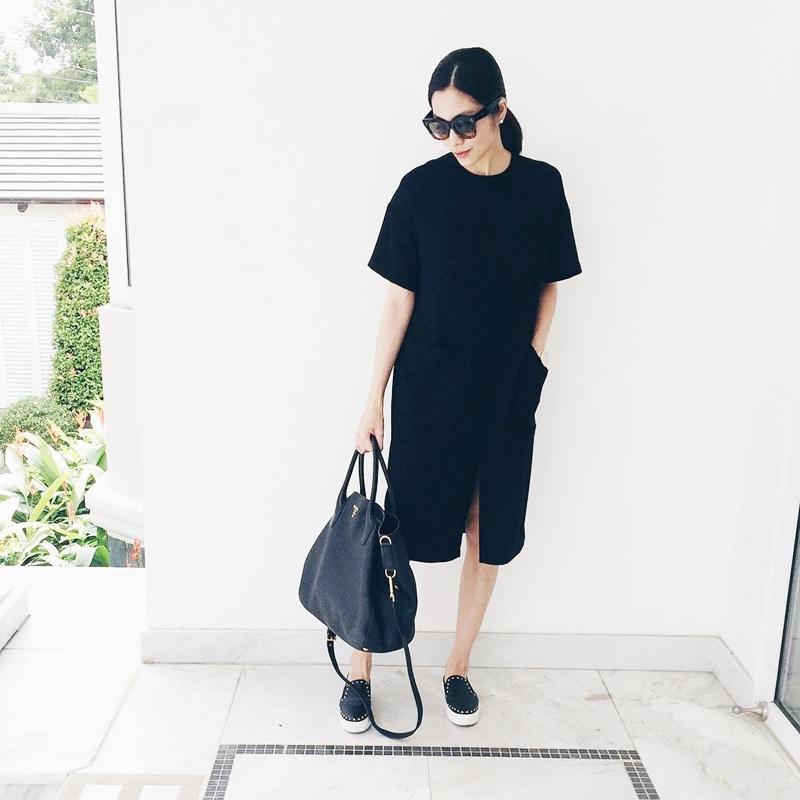 Bí quyết lên đồ giấu bầu đỉnh cao của Tăng Thanh Hà-2