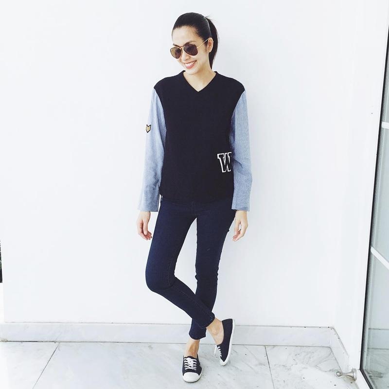 Bí quyết lên đồ giấu bầu đỉnh cao của Tăng Thanh Hà-4