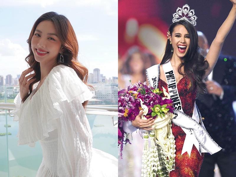 Thùy Tiên yêu thích Catriona Gray, dân mạng réo chị Dừa khó ở-1