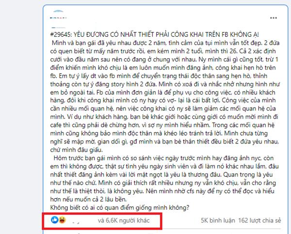 Bức xúc vì người yêu đòi công khai trên MXH, dân mạng vote chia tay-1