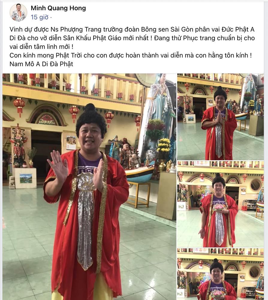 Trưởng đoàn tự tay vả miệng vụ Minh Béo diễn vai Đức Phật?-1