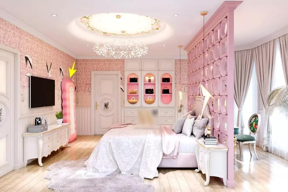 Choáng phòng ngủ ái nữ Đoàn Di Băng trong lâu đài 400 tỷ-4