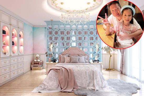 Choáng phòng ngủ ái nữ Đoàn Di Băng trong lâu đài 400 tỷ