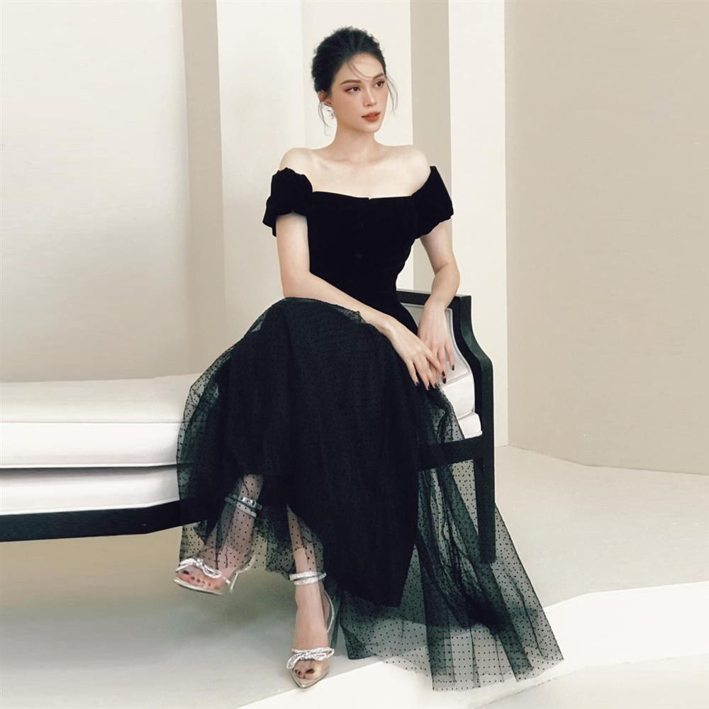 Linh Rin khoe mình hạc xương mai với loạt đầm sexy chừng mực-6