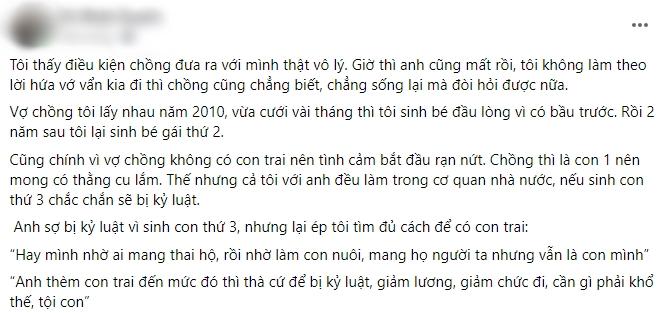 Chồng bắt vợ chia nửa tài sản cho con riêng mới chịu nhắm mắt xuôi tay-1