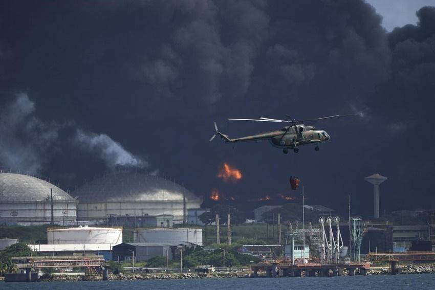 121 người bị thương, 17 lĩnh cứu hoả mất tích trong vụ cháy kho dầu ở Cuba-2