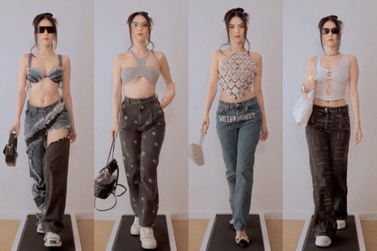 Ngọc Trinh tăng cân nhưng vòng 1 sắp thành 'màn hình phẳng'?