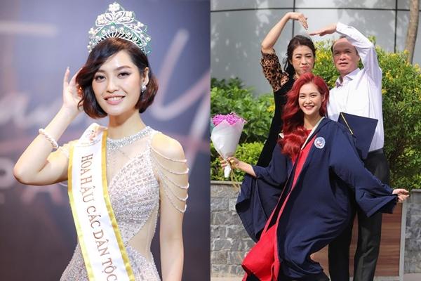 Hoa hậu Nông Thuý Hằng: Gia đình bạn trai tôi cực giàu...-4