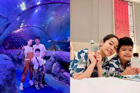 Nhật Kim Anh ngủ chung phòng với chồng cũ vì con trai?