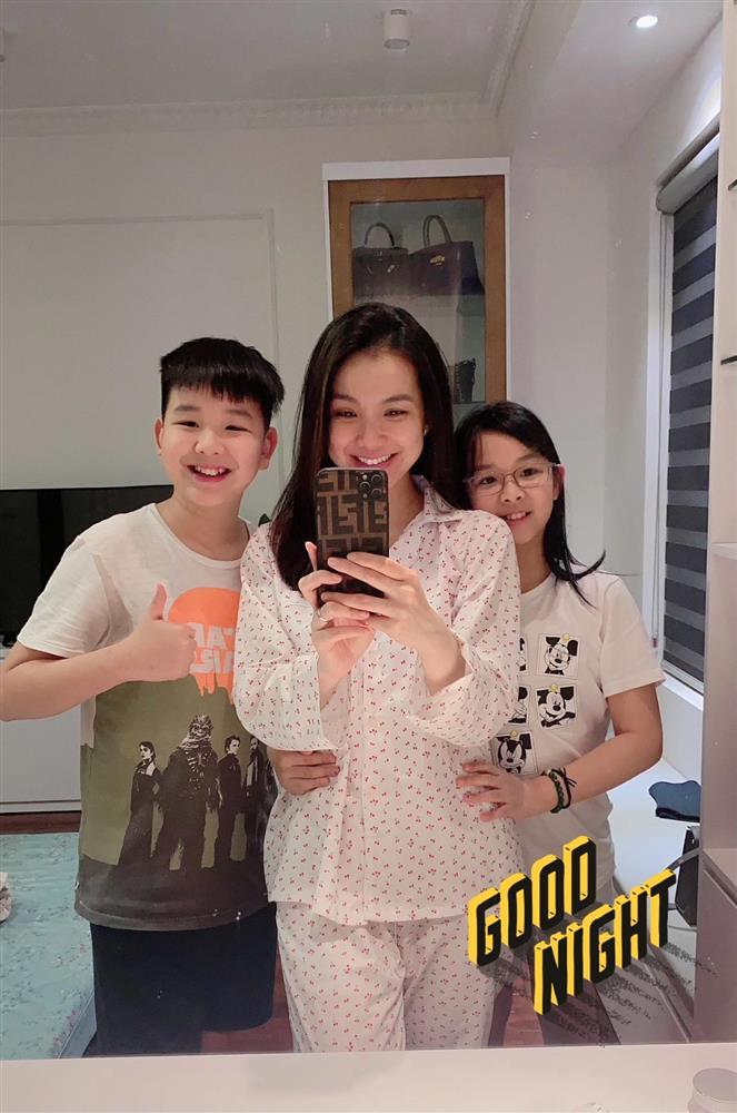 Con trai hoa hậu Thùy Lâm phổng phao, ra dáng soái ca tuổi 12-4