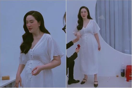 Bảo Thy bụng nhô, mặt sưng bất thường, nghi vấn bầu lần 2?