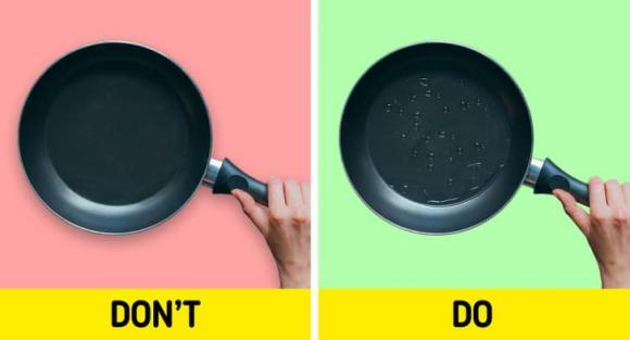 Mẹo nấu ăn bằng chảo chống dính giúp thức ăn chín đều-1