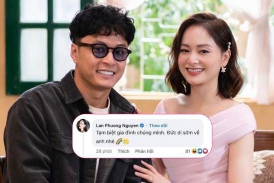 Lời nhắn 'sớm về' của Lan Phương gửi Hồng Đăng đã thành hiện thực