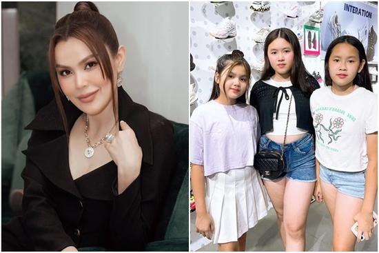 Hoa hậu Phương Lê bị nghi 'nổ' khi khoe đóng học 2 tỷ cho con